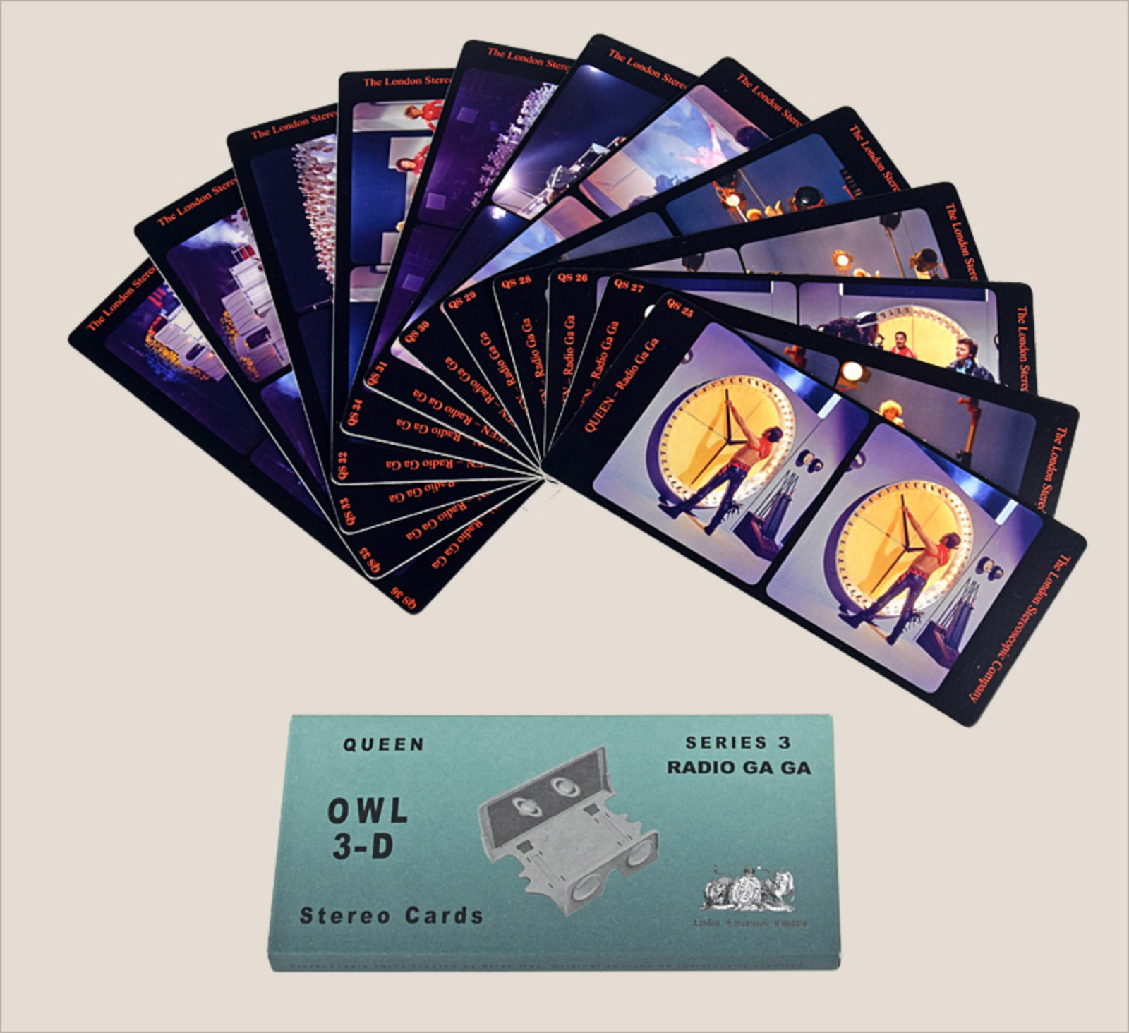 Queen 3-D Cards