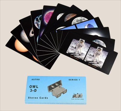 Astronomical 3-D Cards - Series 1
