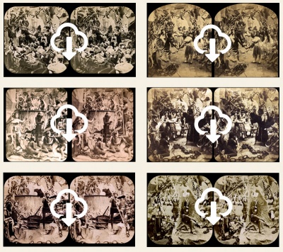 6 Digital Devilish Stereocards