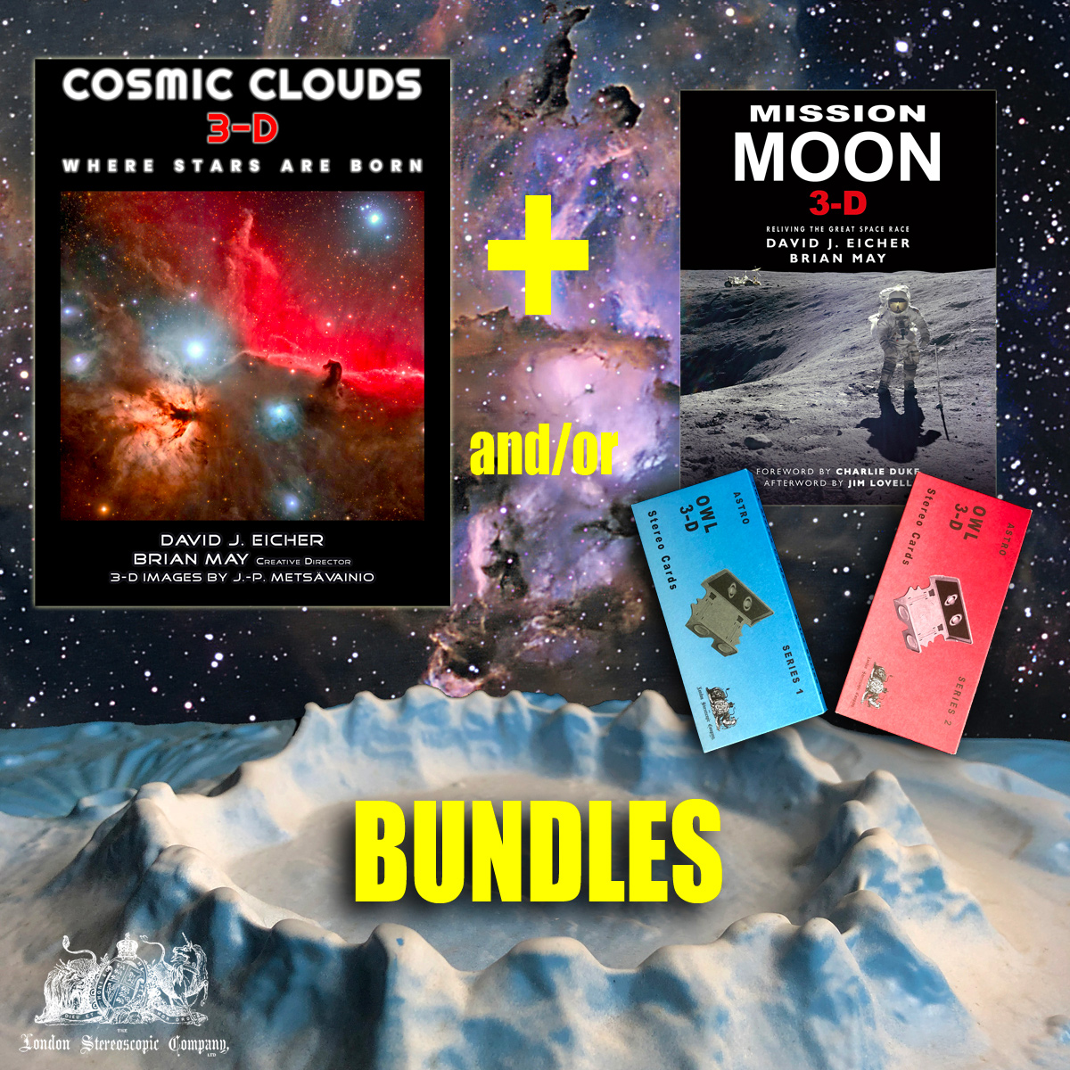 Cosmic Clouds 3-D