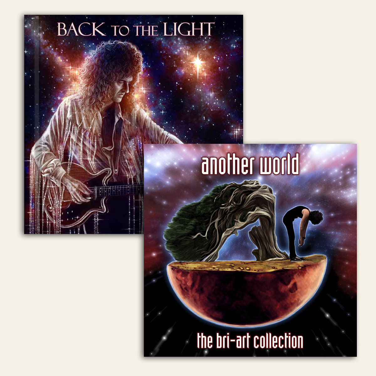 Another World: The Bri-Art Collection + Back To The Light: Brian May Artwork BUNDLE